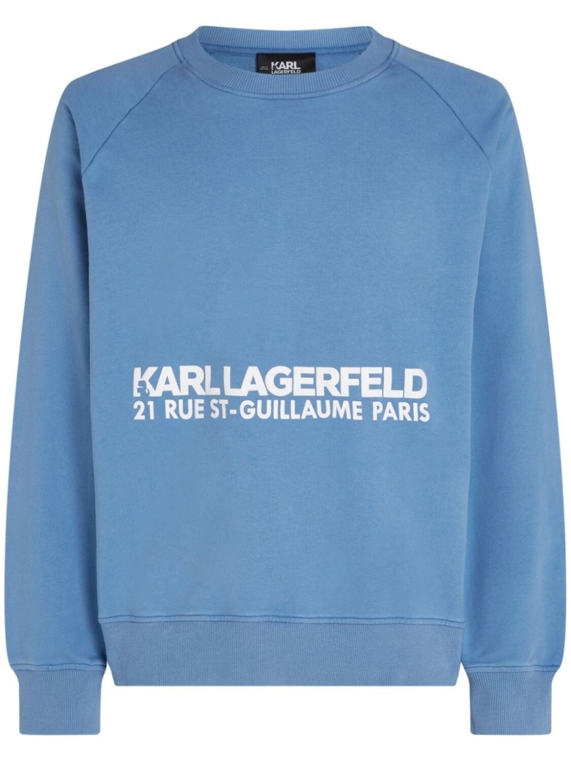 

Karl Lagerfeld толстовка Rue St-Guillaume из органического хлопка, синий