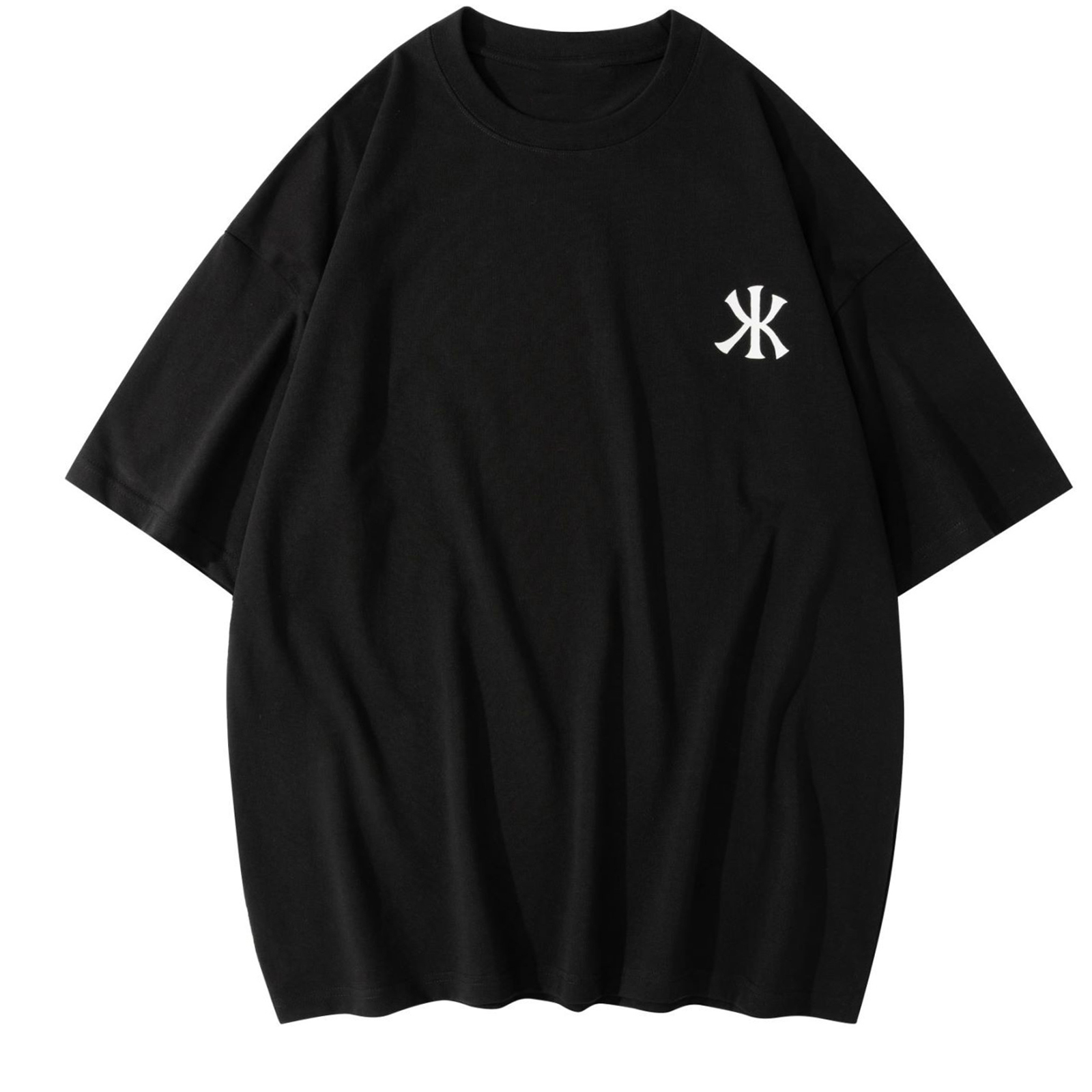 

Футболка с рукавом дроп-шоулдер унисекс Kawasaki, черный