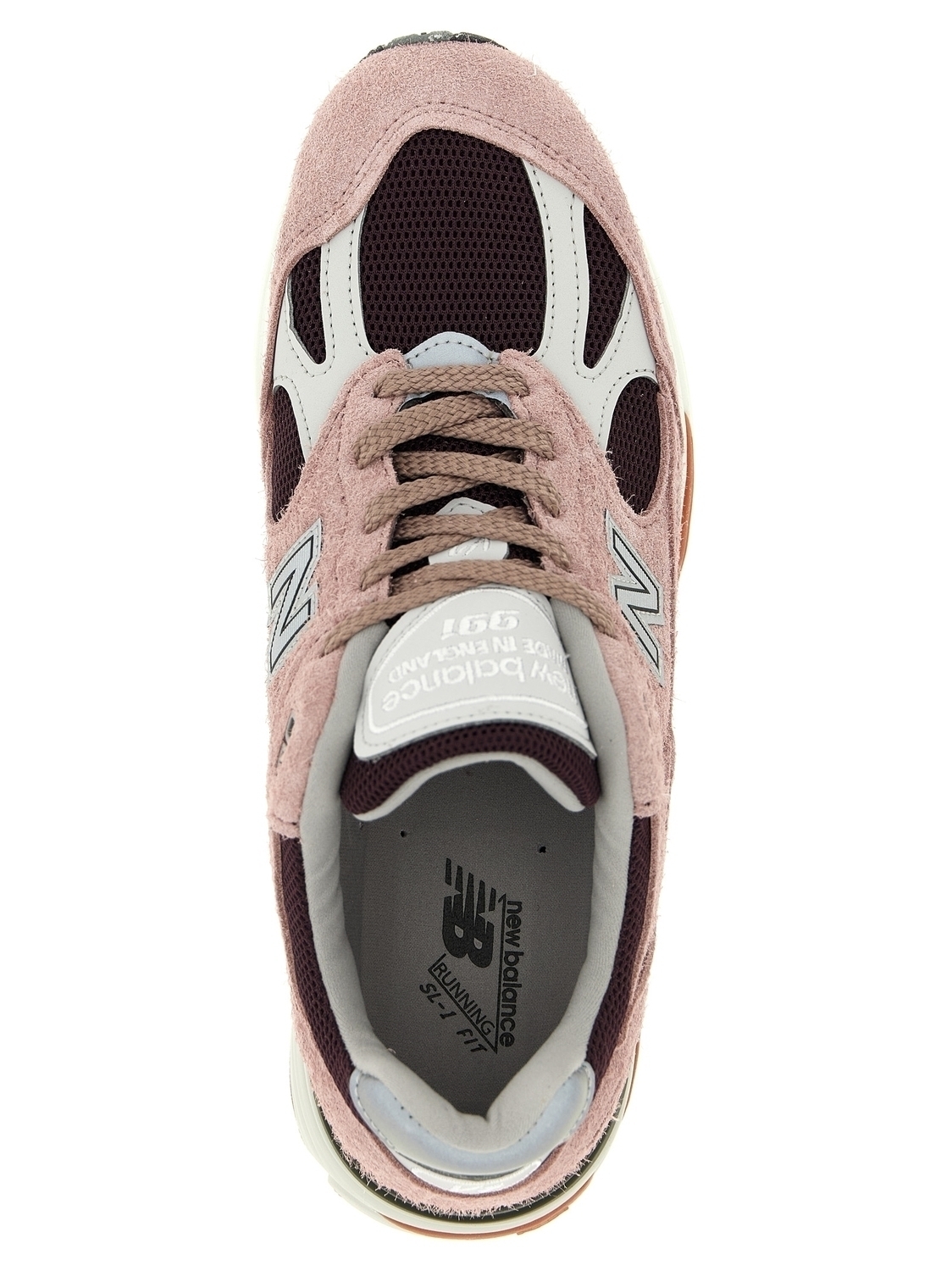 Кроссовки 'Made in UK 991V2' NEW BALANCE, розовый — фото 4