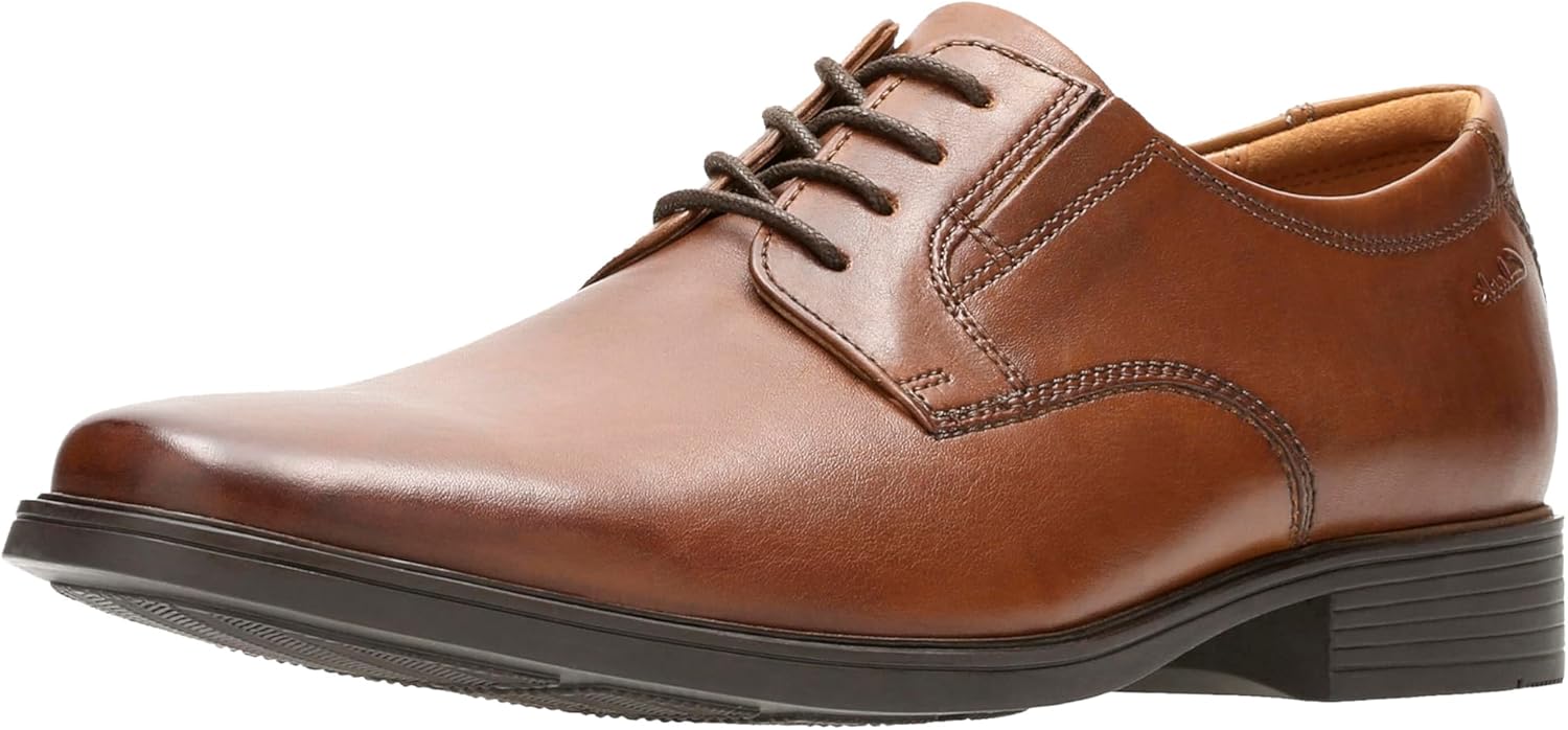 

Мужские дерби-оксфорды Clarks, темно-коричневый