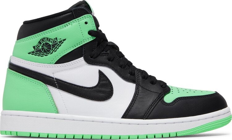 

Кроссовки Air Jordan 1 Retro High OG 'Green Glow', зеленый, Черный;зеленый, Кроссовки Air Jordan 1 Retro High OG 'Green Glow', зеленый