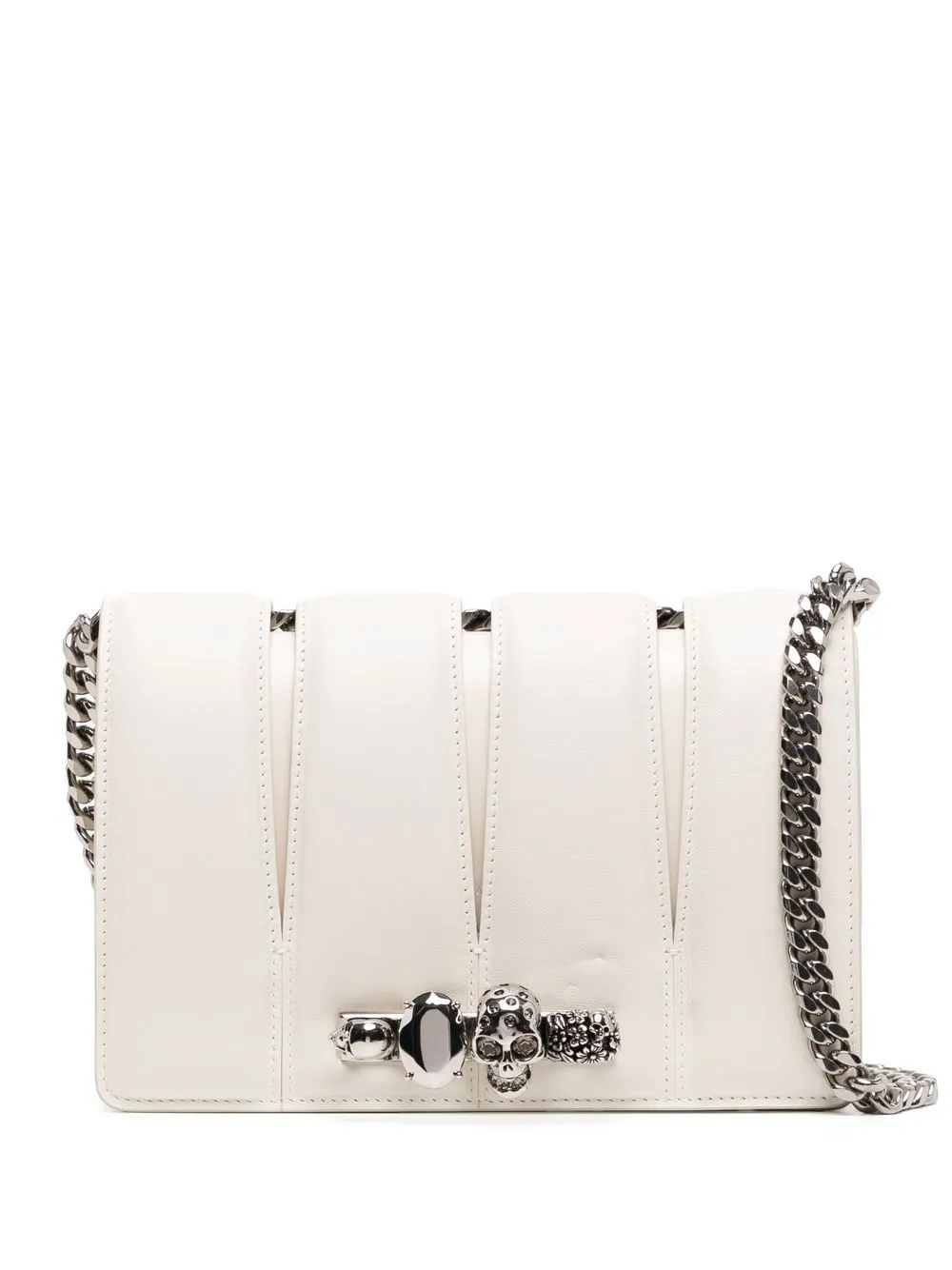

Сумка Slash с заклепками Alexander McQueen, белый