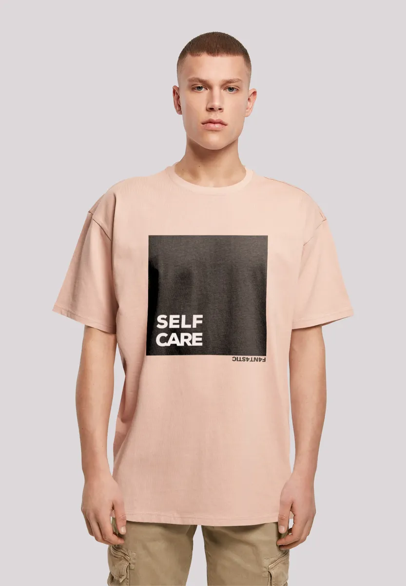 

F4NT4STIC Футболка "SELF CARE OVERSIZE TEE", принт, цвет Amber