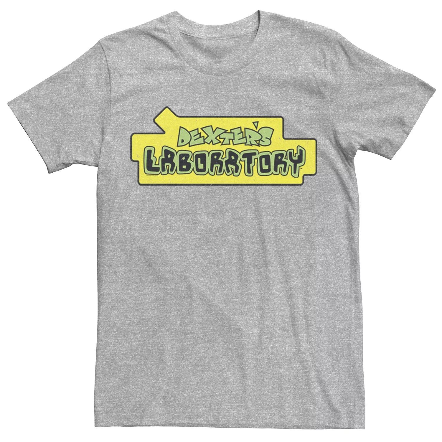 

Мужская футболка с оригинальным логотипом Dexter's Laboratory Licensed Character