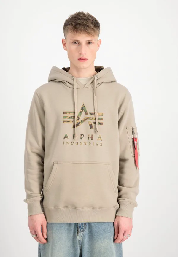 

Толстовка с камуфляжным принтом Alpha Industries, Sand, Бежевый, Толстовка с камуфляжным принтом Alpha Industries, Sand