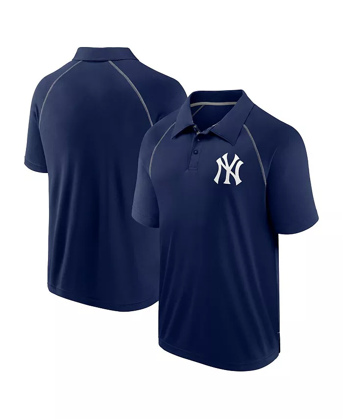 

Мужская поло реглан New York Yankees Strong Alone в темно-синем цвете Fanatics