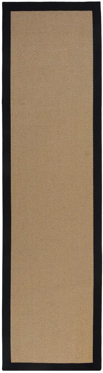 

FLAIR RUGS ковер "Kira", прямоугольный 60х600 см, черный