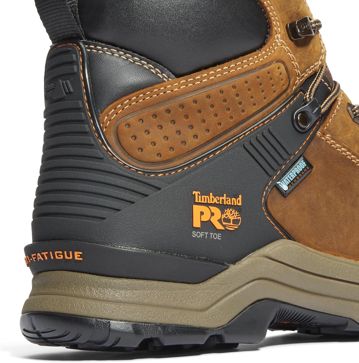 Timberland PRO мужские Hypercharge 6 дюймовые Soft Toe водонепроницаемые рабочие ботинки, Earth Bandit Brown — фото 3