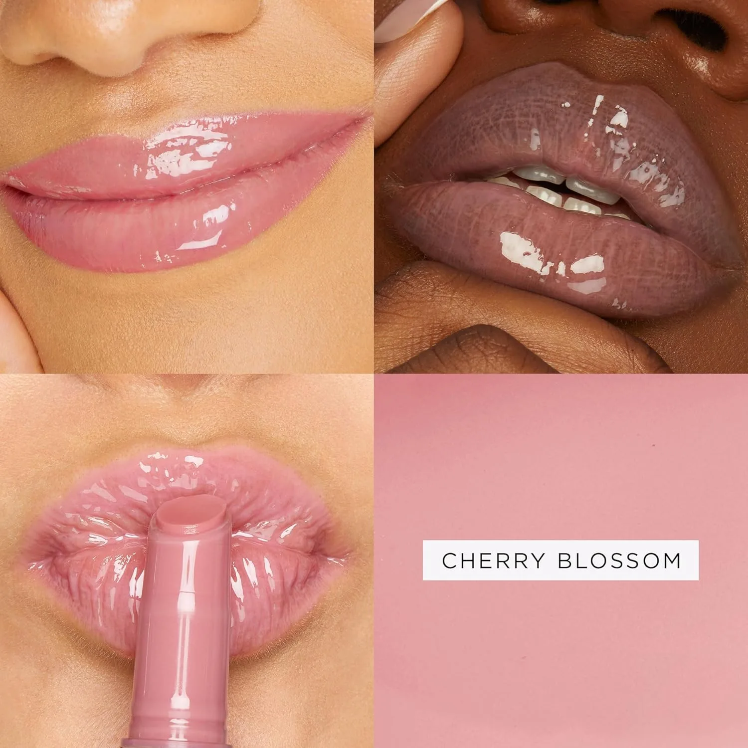 Tarte Maracuja Juicy Lip Plump - увлажняющий и объемный блеск-бальзам для губ с питательной гиалуроновой кислотой и витамином E, Vegan & Cruelty-Free, cherry blossom — фото 2