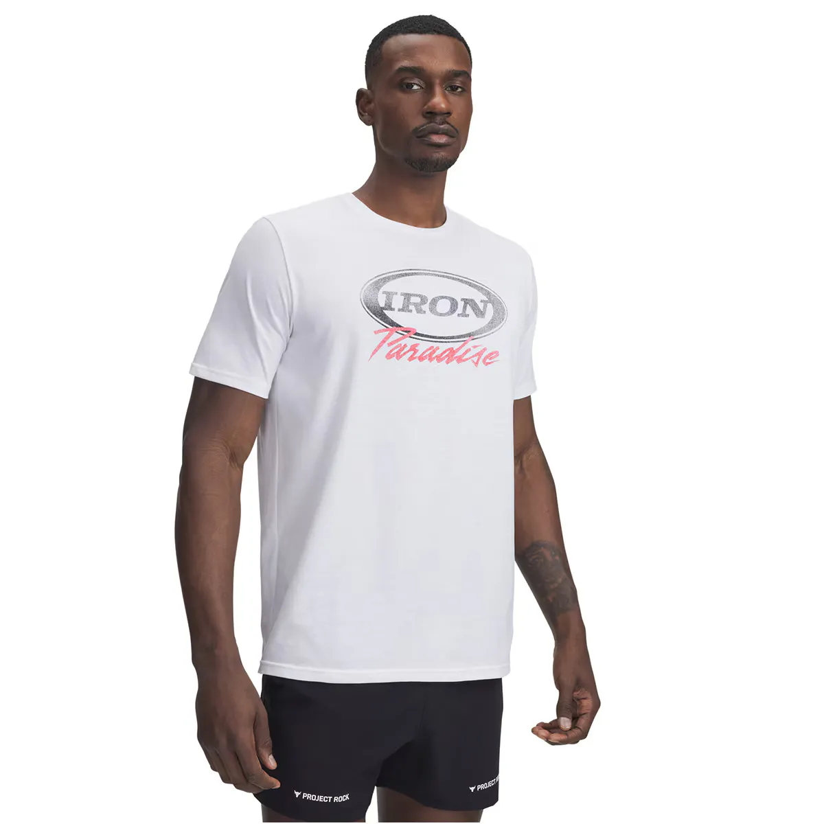 

Футболка мужская Pjt Rck Iron SS Under Armour, белый