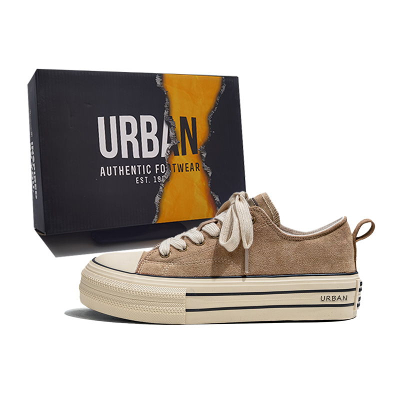 

URBAN AUTHENTIC Нескользящие износостойкие низкие парусиновые туфли для мужчин