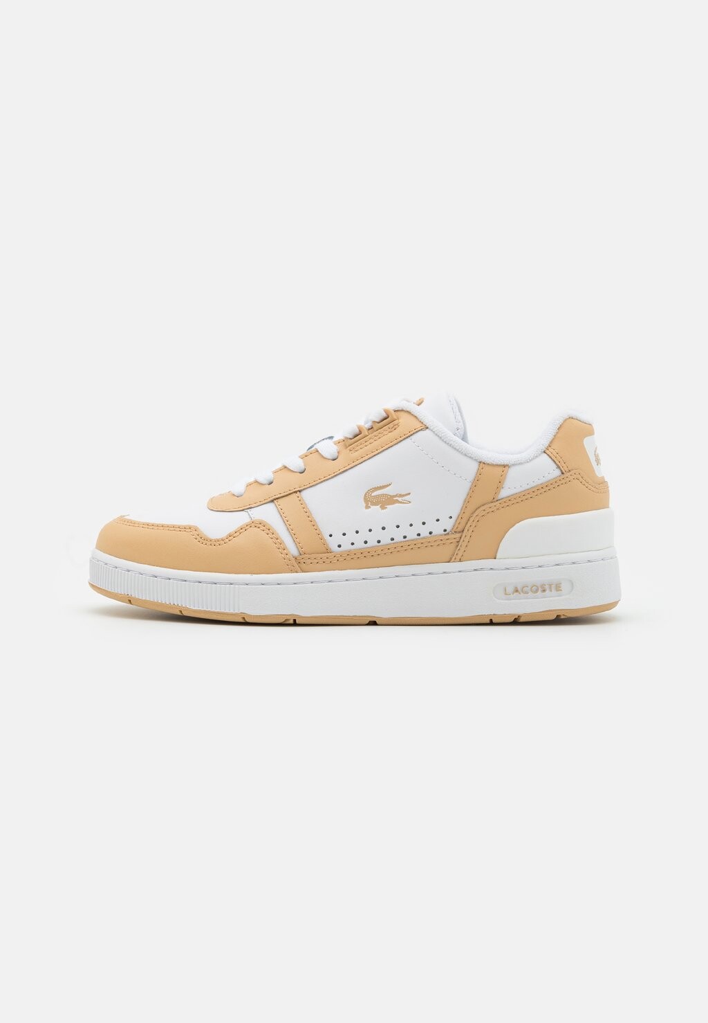 

Кроссовки Lacoste T CLIP, цвет white/light brown