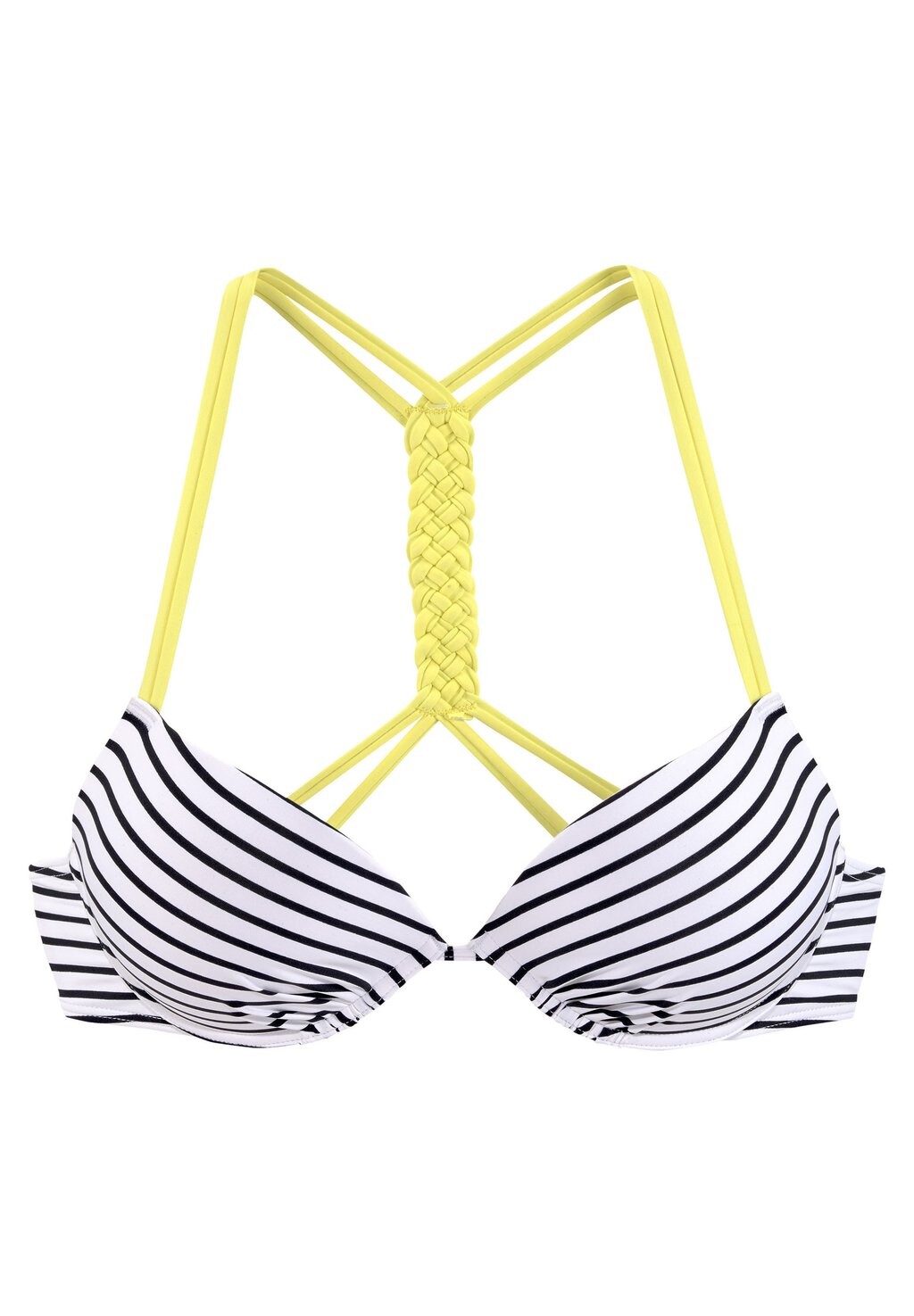 

Верх бикини Venice Beach, цвет schwarz/weiß/limette