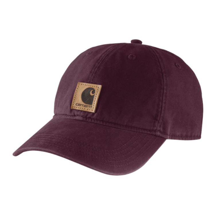 

Carhartt Хлопковая бейсболка мужская, Blackberry Red