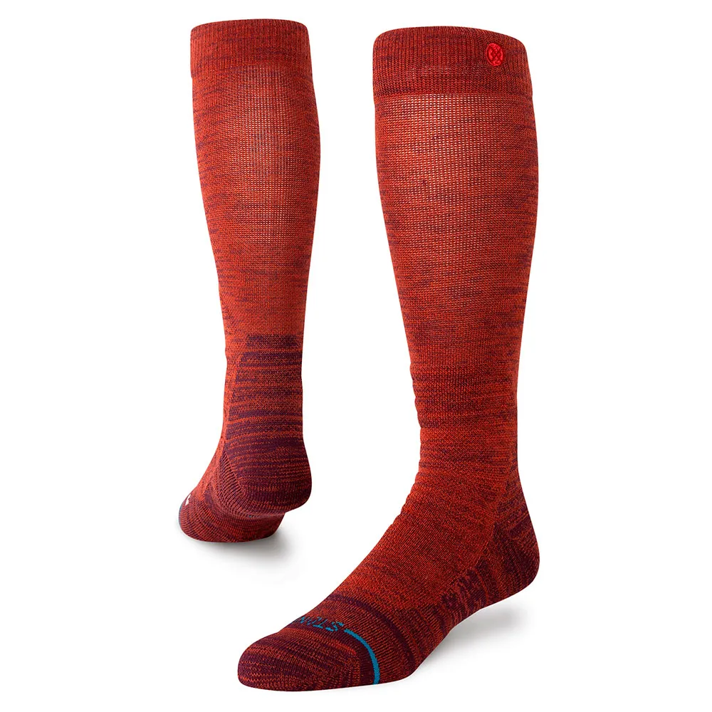 

Носки Stance Traveleer Mid Wool Snow, красный