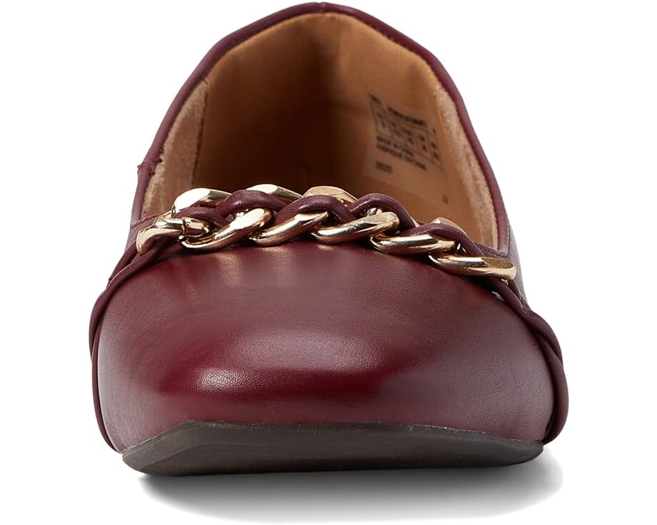 Балетки Rockport Zoie Chain Ballet, цвет Tawny Port Leather — фото 2