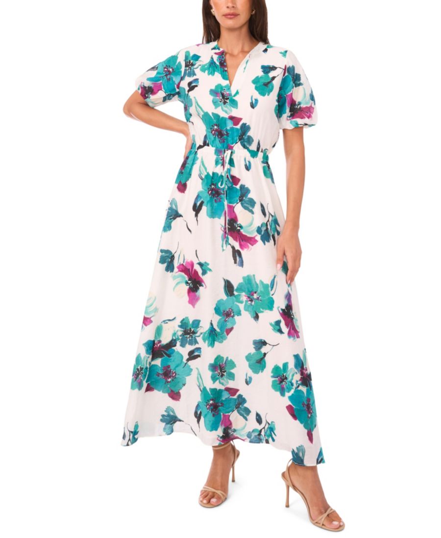 

Женское длинное платье с пышными рукавами Vince Camuto, Jungle