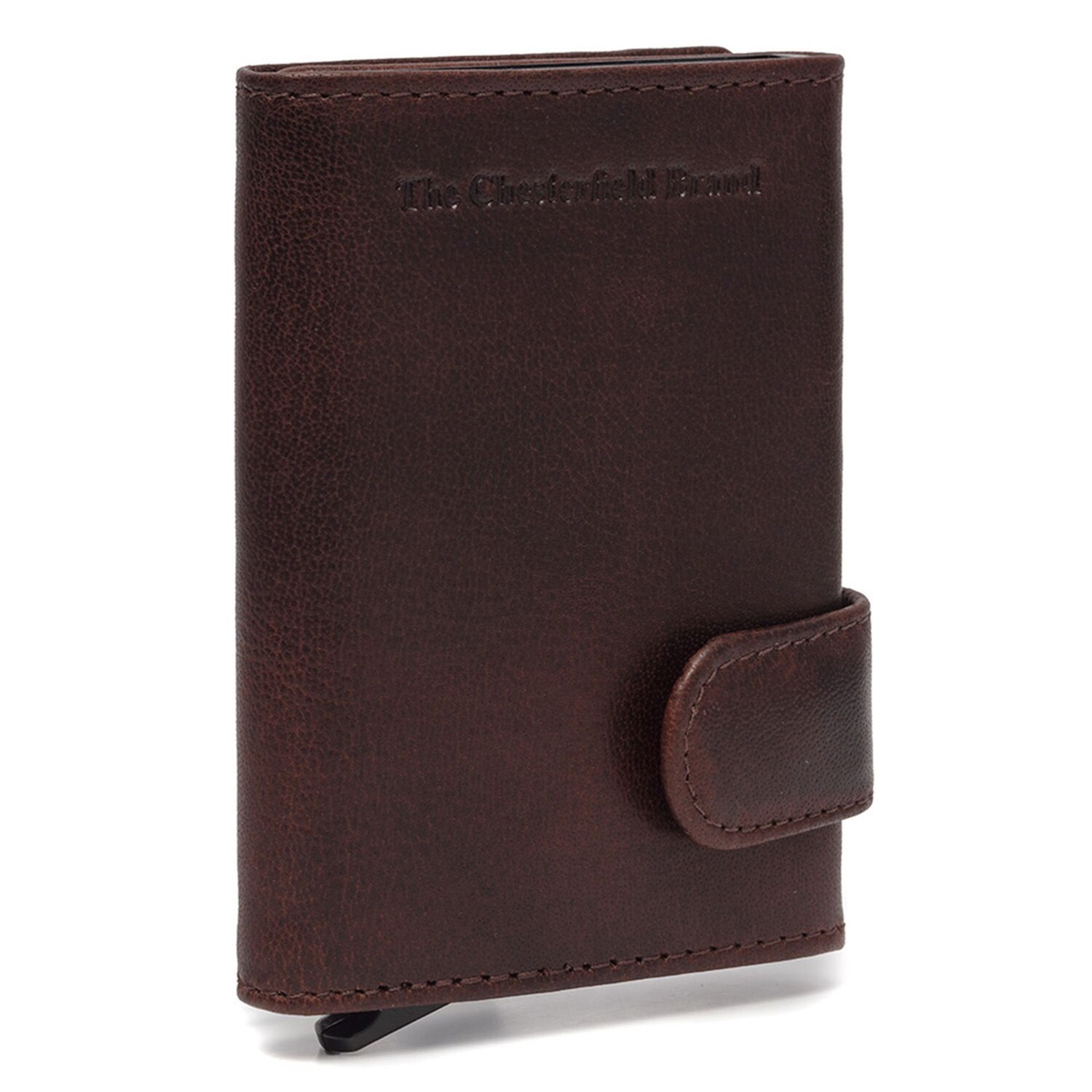 

Кошелек The Chesterfield Brand Antique Buff Kreditkartenetui RFID Schutz Leder 7 см, коричневый