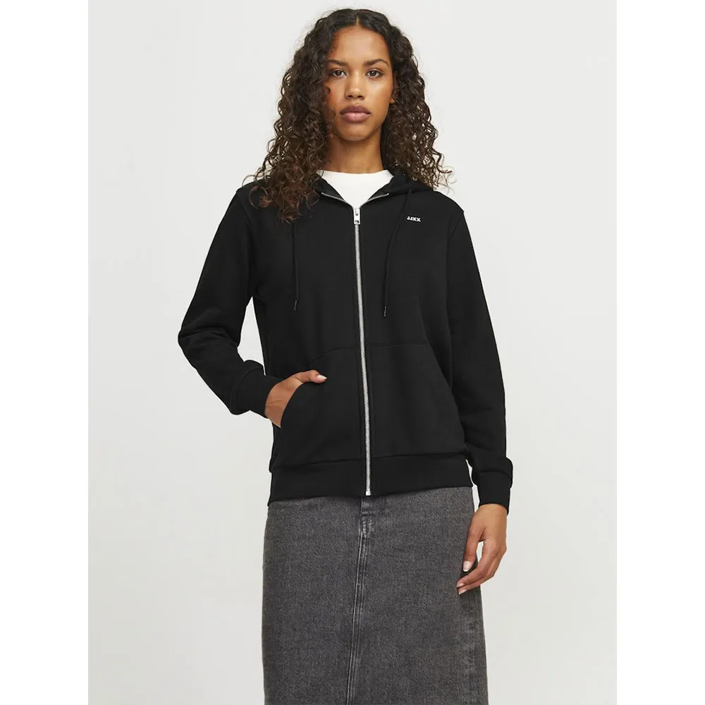 

Толстовка Jack & Jones Abbie Rlx JJXX full zip, черный