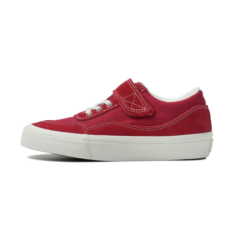 GOLUCK Детские скейтерские кроссовки low top из коровьей замши, устойчивые к истиранию, легкие, с амортизацией, цвет radiant red