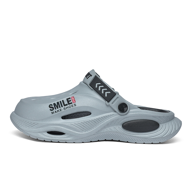 

NANJIREN Клоги мужские серо-черные, цвет Gray Black