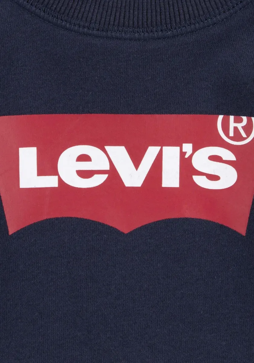 Детская толстовка Levi's "LVB LVB FRENCH TERRY BATWING", ДЛЯ ДЕТЕЙ УНИСЕКС Levi'S Kids, цвет Dress Blues — фото 4