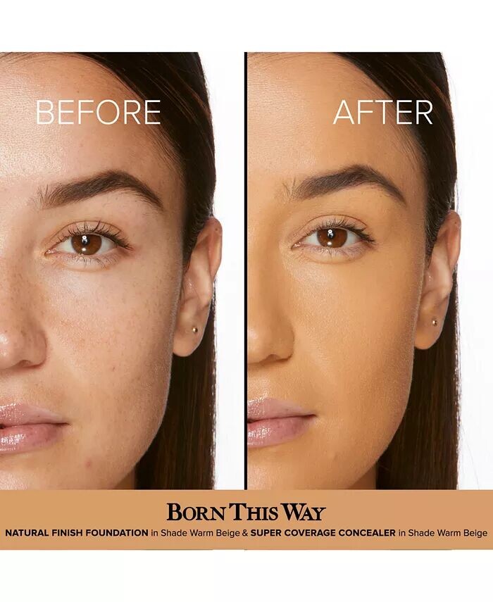 Born This Way Многофункциональный моделирующий консилер с суперпокрытием Too Faced, цвет Warm Beige — фото 3