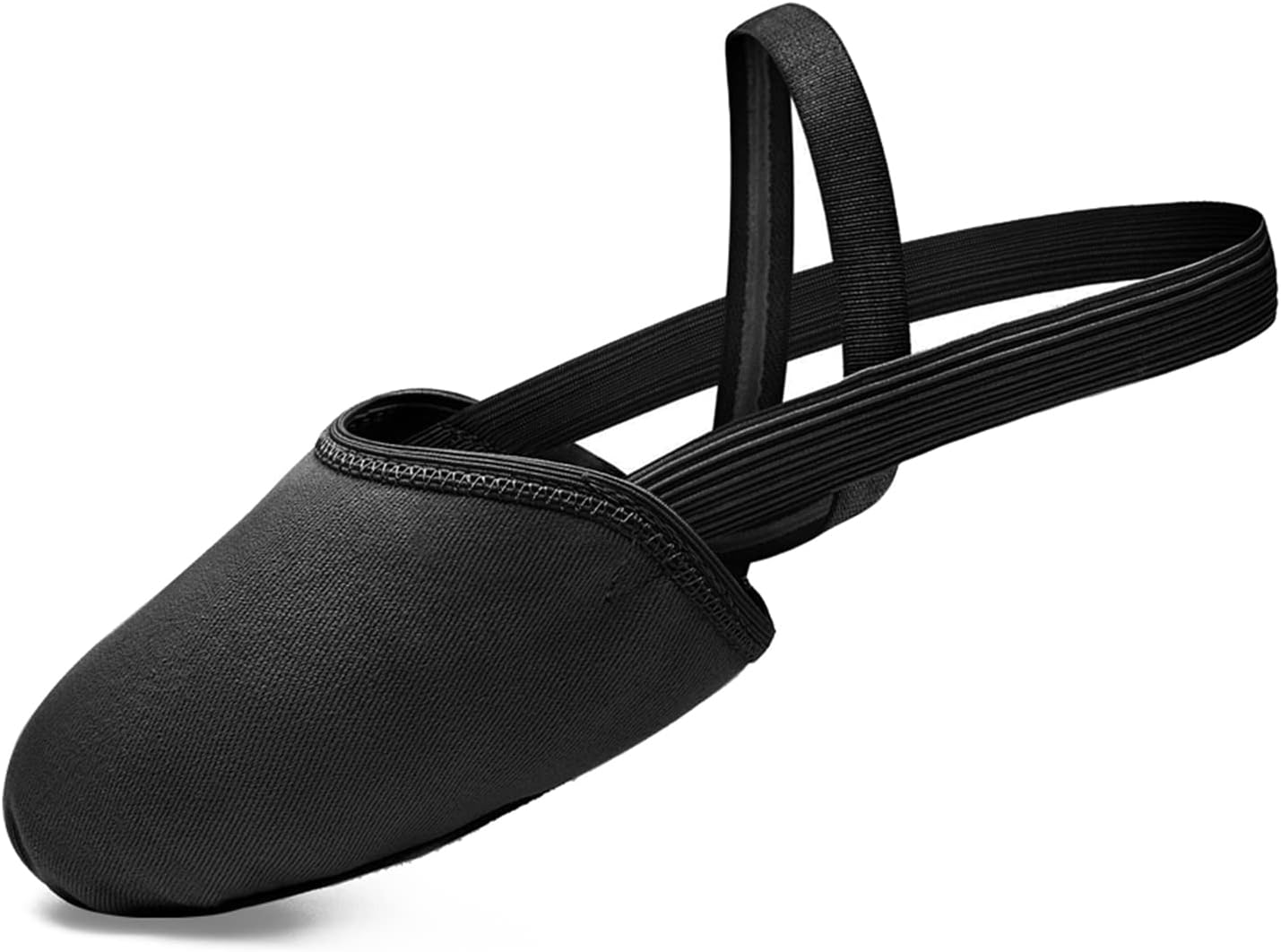 

Танцевальные туфли Stelle Half Soles для женщин и мужчин, балетные туфли из ткани, туфли для лирического, пикуарита и современного танца, черный