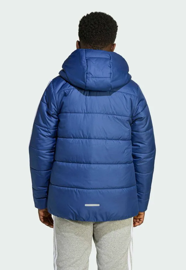 Детская зимняя куртка унисекс Adidas Performance, Dark Blue White — фото 4