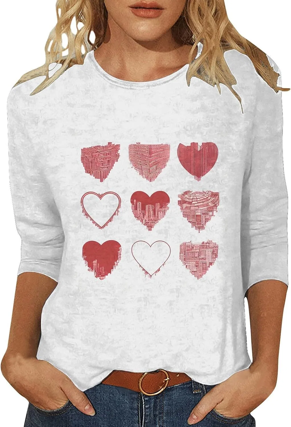 Туника с круглым вырезом Casual Beach Tops, голубой — фото 3