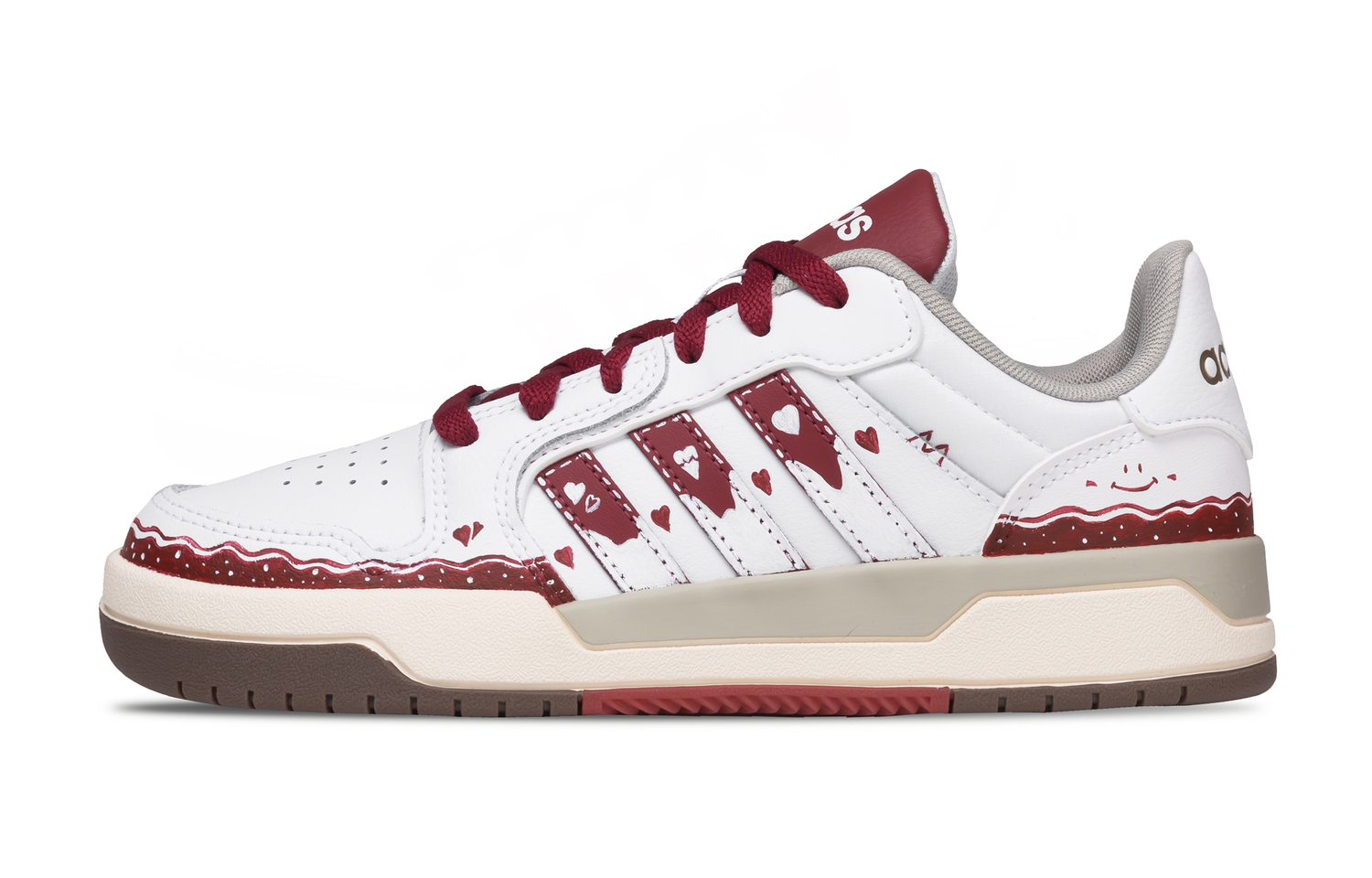 

Adidas Neo Кроссовки для скейтбординга Enprap Sweetheart Meander из синтетической кожи с амортизацией, износостойкие, низкие, унисекс