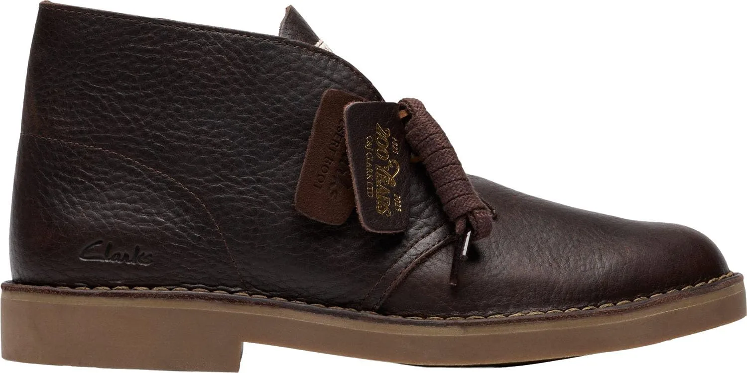 Ботинки Clarks Originals Desert Boot, мужские ботинки Desert Boots, ботинки на невысоком каблуке и ботинки, серые (замша wolf)