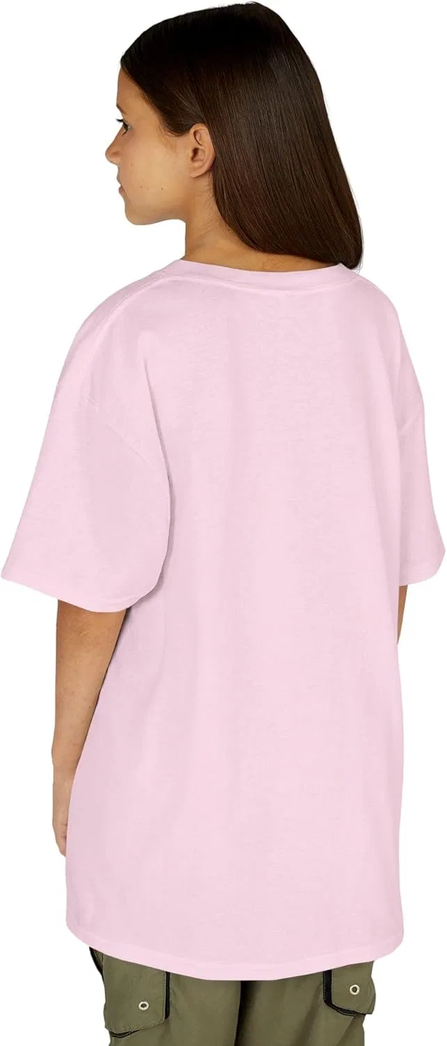 Детская футболка Cori Gauff, 100% хлопок, Light Pink — фото 2