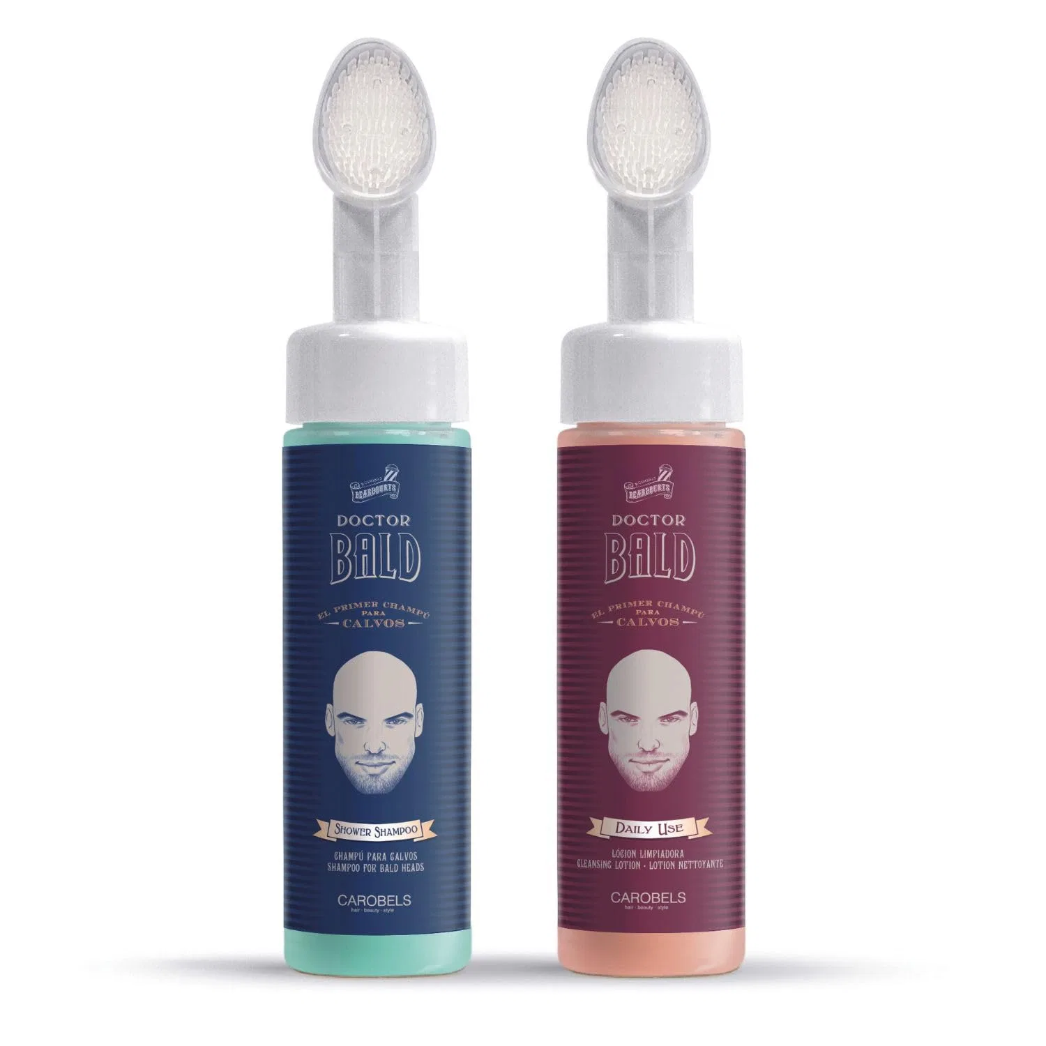 Набор Beardburys Doctor Bald Duo Pack для лысой кожи головы Dr. Bald