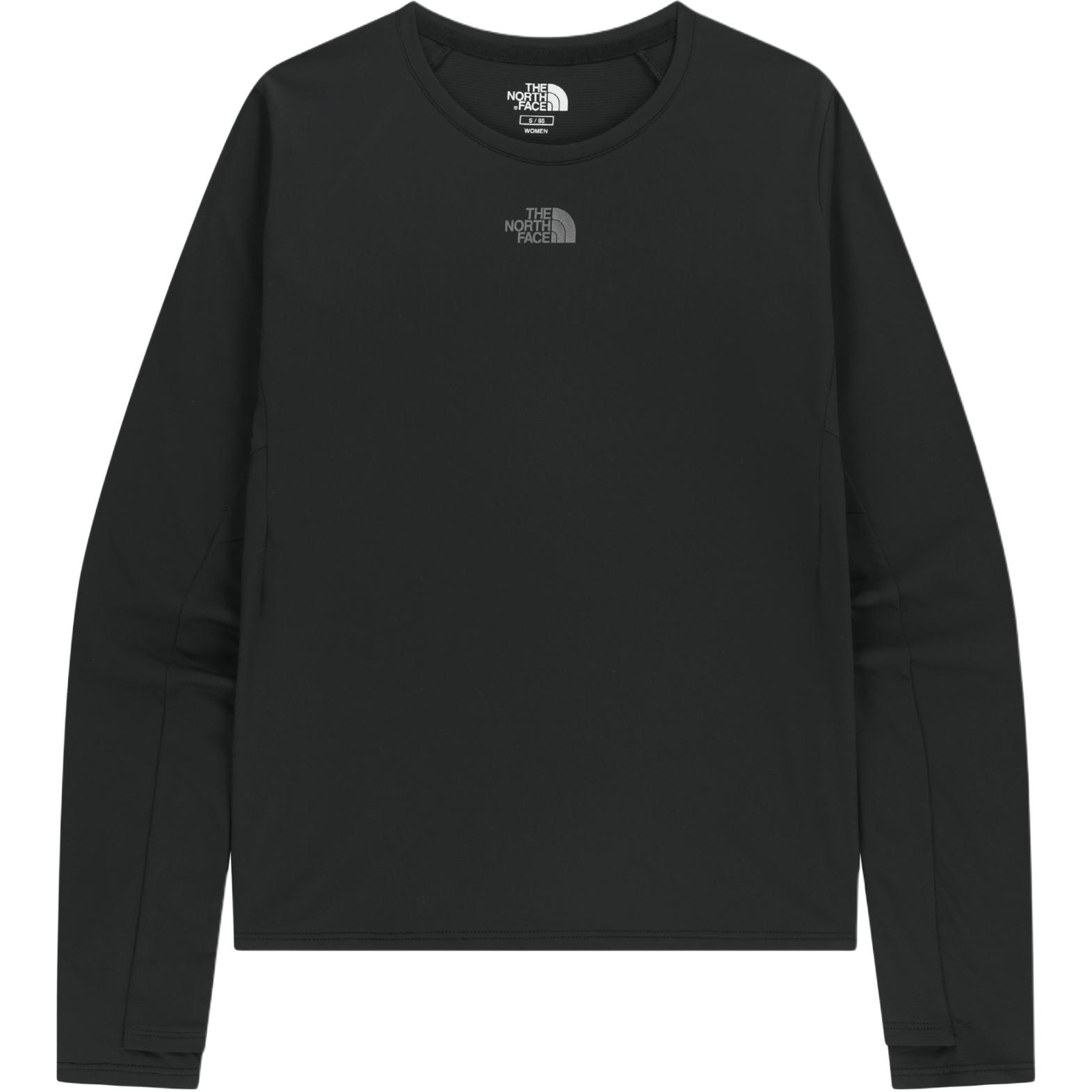 

THE NORTH FACE Футболка женская Black с круглым вырезом, Черный, THE NORTH FACE Футболка женская Black с круглым вырезом