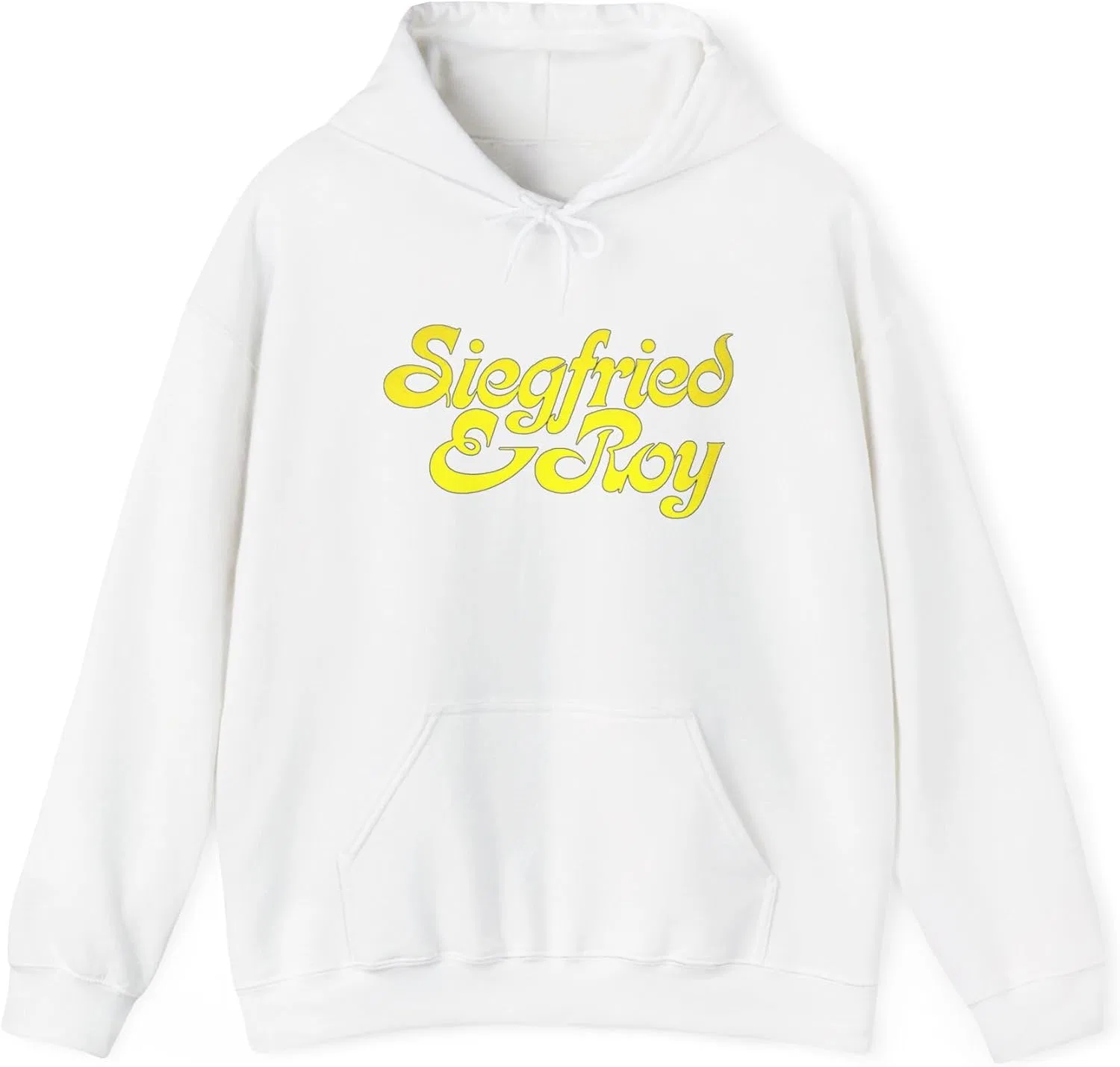 Толстовка с капюшоном SIEGFRIED & ROY Unisex Heavy Blend GENERIC, белый