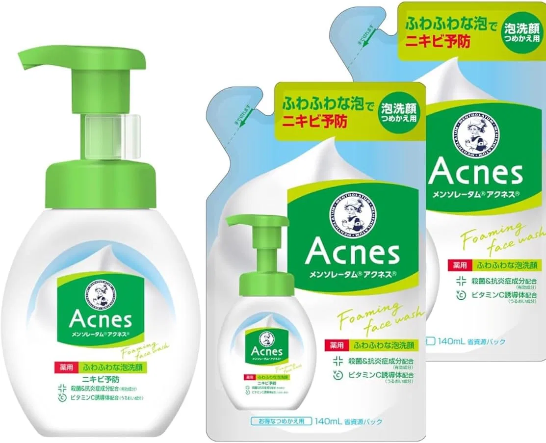 Набор — Acnes против акне, 440 мл, набор 3 шт