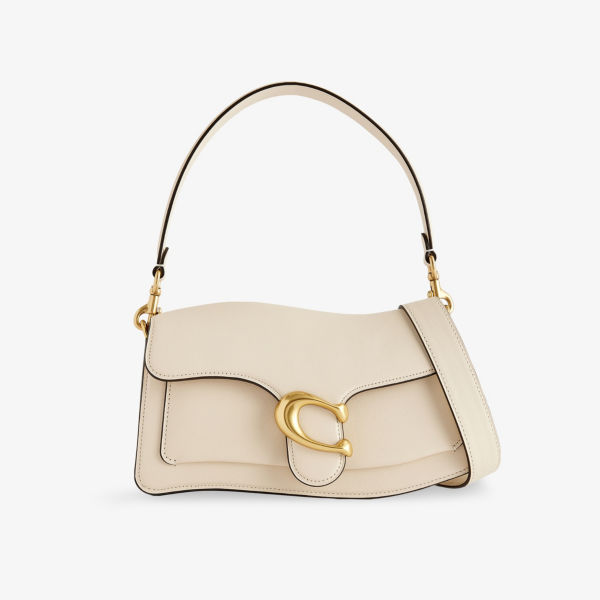 

Сумка Coach Tabby из переплетённой кожи, кремовый