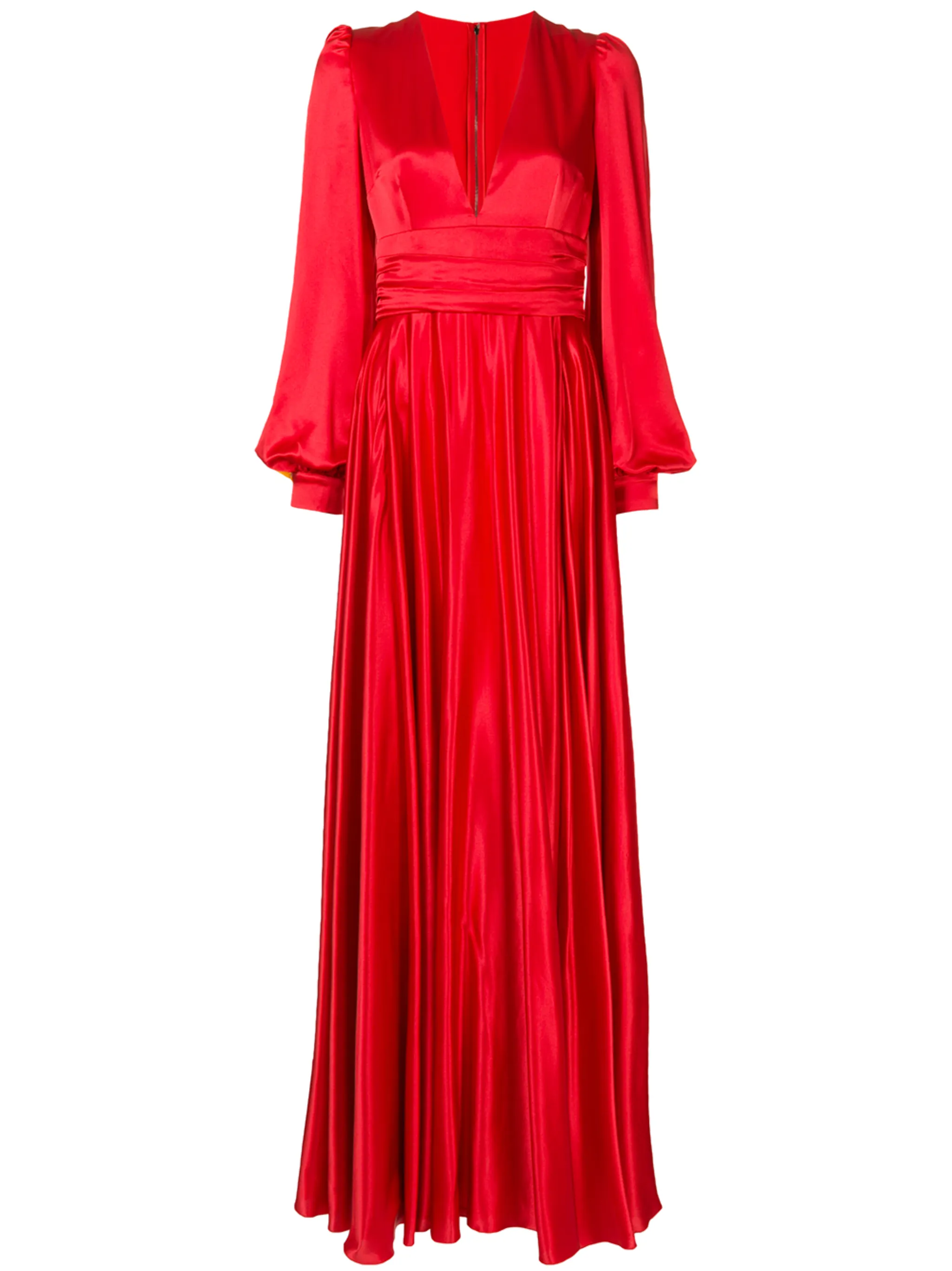 

Вечернее платье с драпировкой Dolce & Gabbana, красный