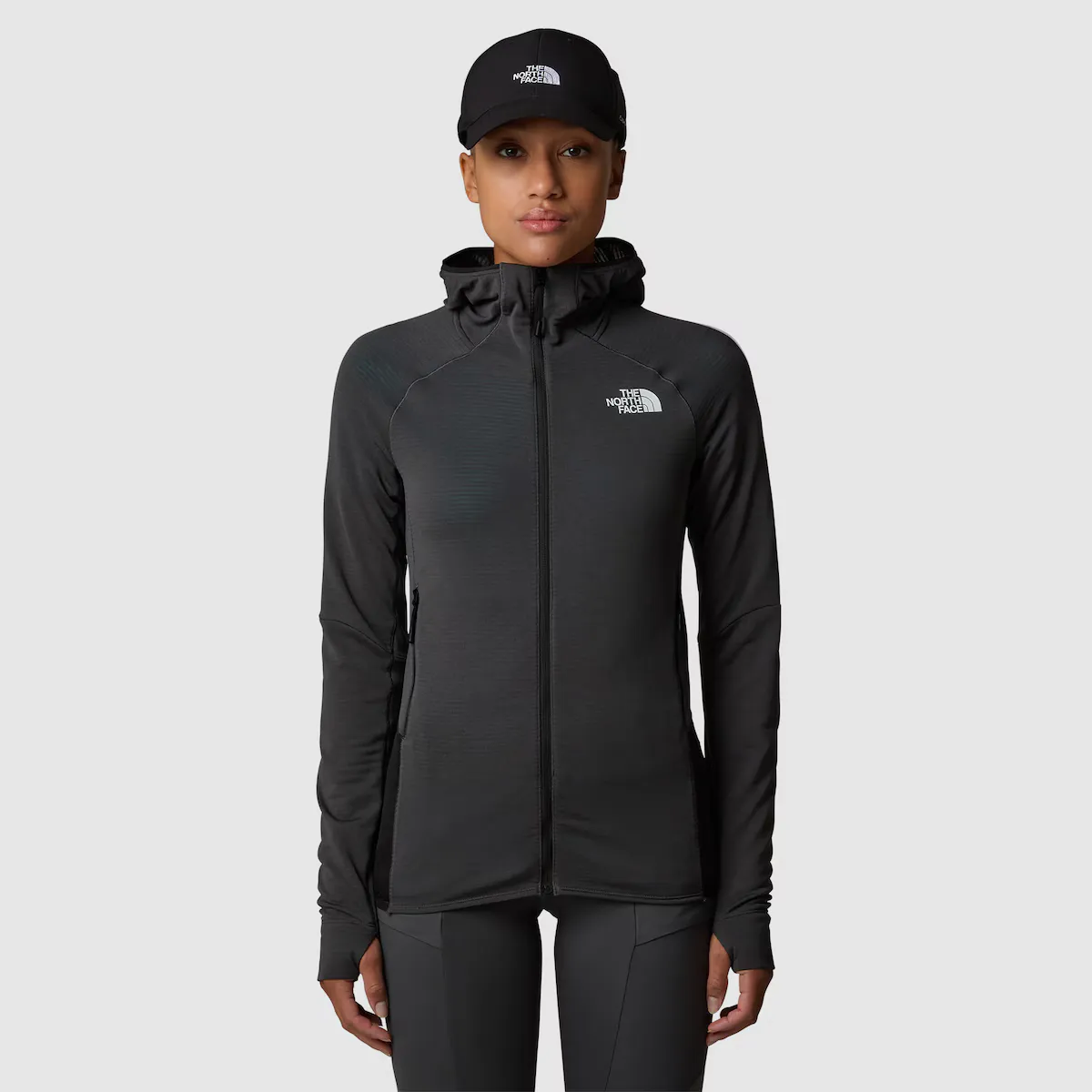 

Женская куртка Polartec Power Grid Bolt The North Face, чёрный