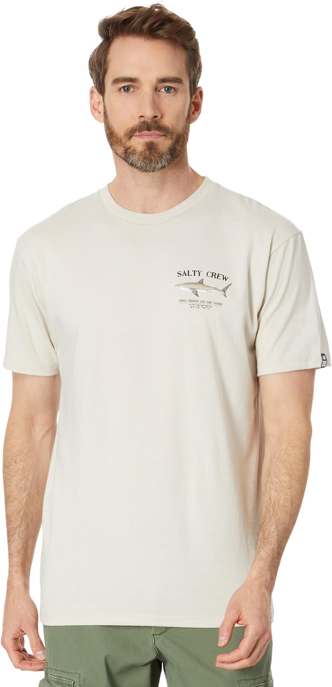 

Футболка Salty Crew Bruce Shortsleeve Tee, цвет Bone