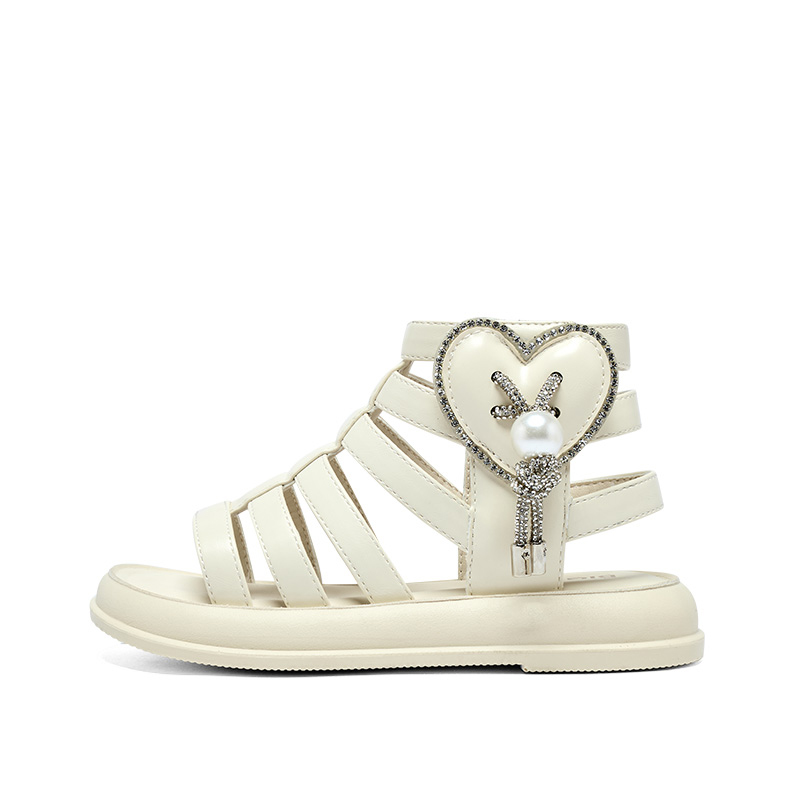 

Нескользящие, дышащие, легкие, амортизирующие детские сандалии BIG WASP, кремовый/бежевый