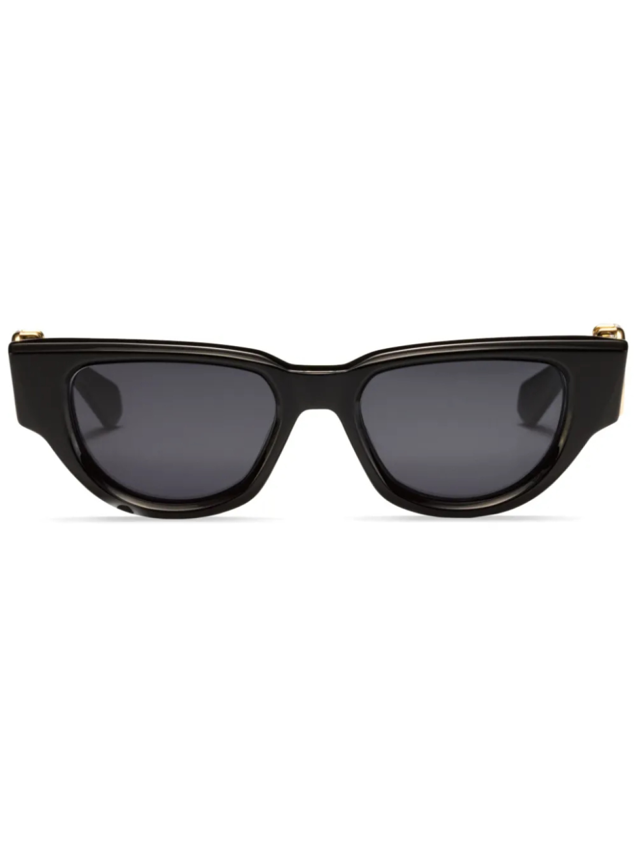 

VALENTINO GARAVANI EYEWEAR солнцезащитные очки в оправе 'кошачий глаз' с логотипом VLogo Signature, черный