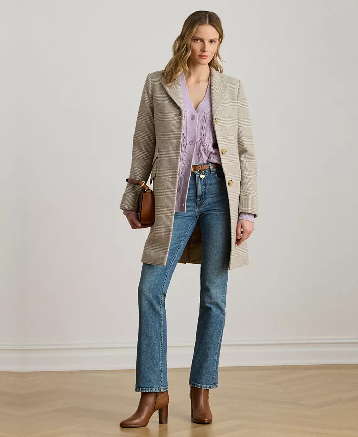 

Женское однобортное пальто Walker, 0P-18 Lauren Ralph Lauren