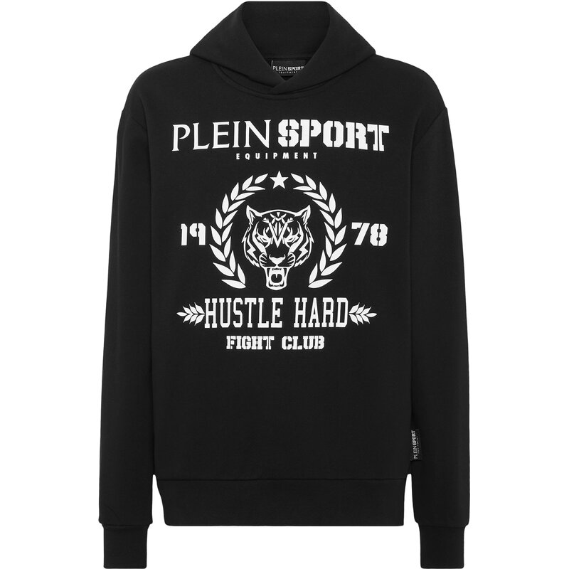 

Толстовка с капюшоном Plein Sport, черный