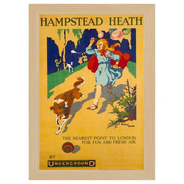 

Рамка для фотографий LegendArte Poster 1915 Hampstead Heath цвет eiche
