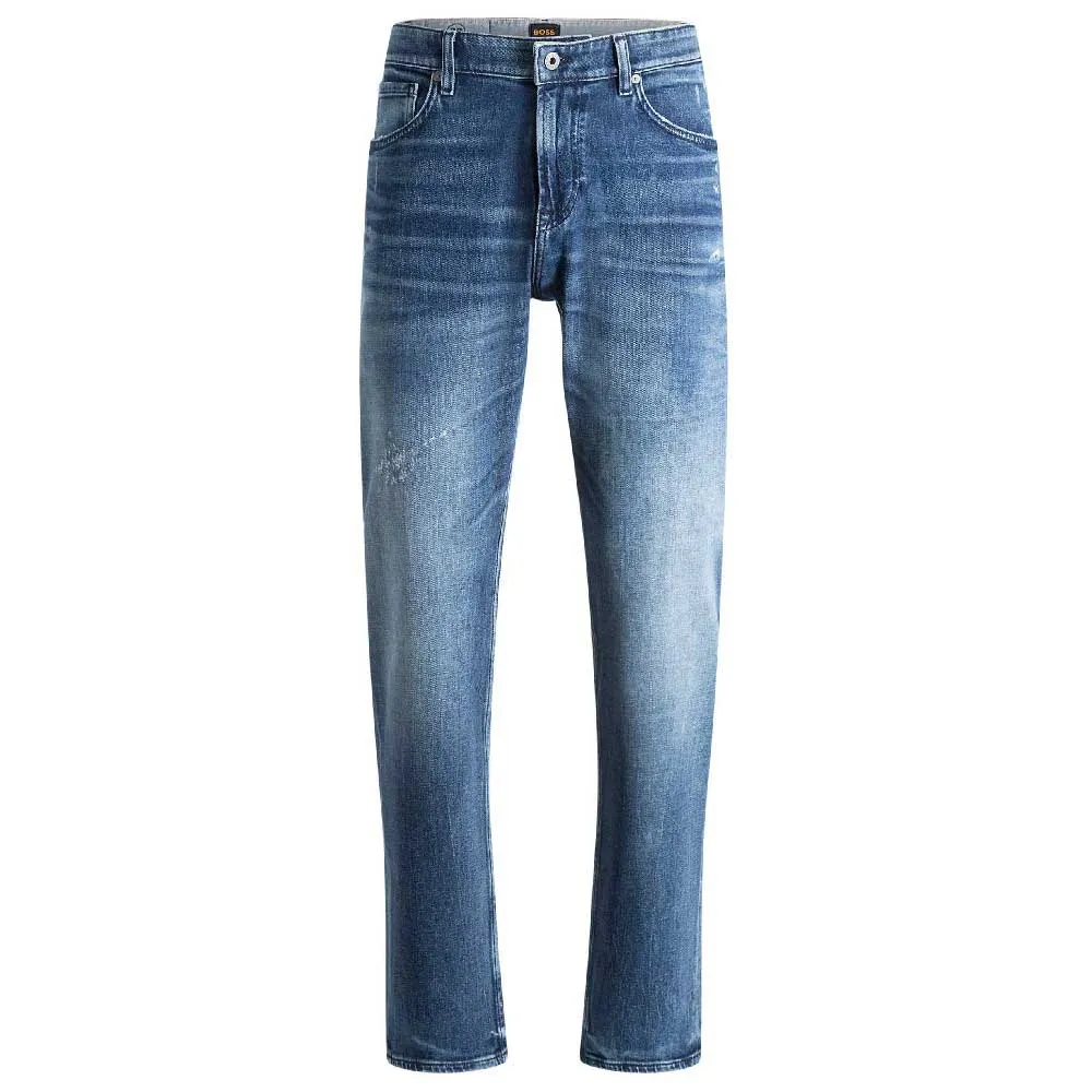 

Джинсы BOSS Maine 10263385 стандартного кроя, синий