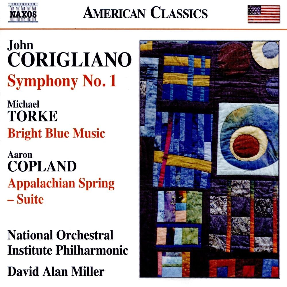 

Диск CD Corigliano: Symphony No. 1; Torke: Bright Blue Music; Copland: Appalachian Spring - Suite - David Alan Miller