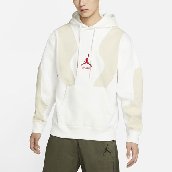 Толстовка Air Jordan x OFF-WHITE Crossover Embroidered logo Casual Sports 'White', белый — фото 4