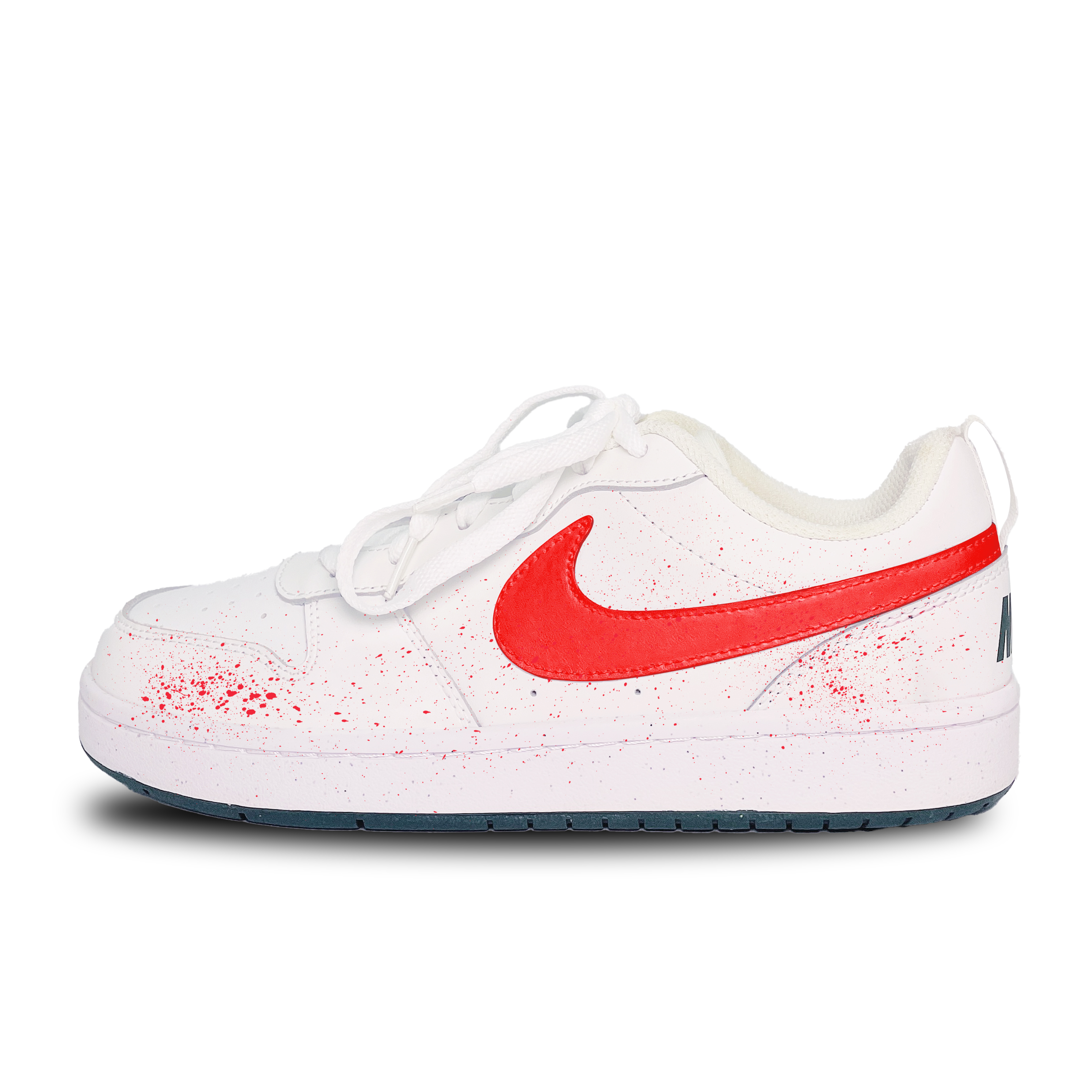 

Детские скейтерские кроссовки Court Borough для младших школьников Nike, красный